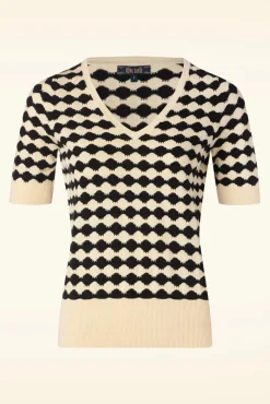 Agnes V Top Turtle In Zwart