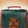 Antieke Handtas In Groen