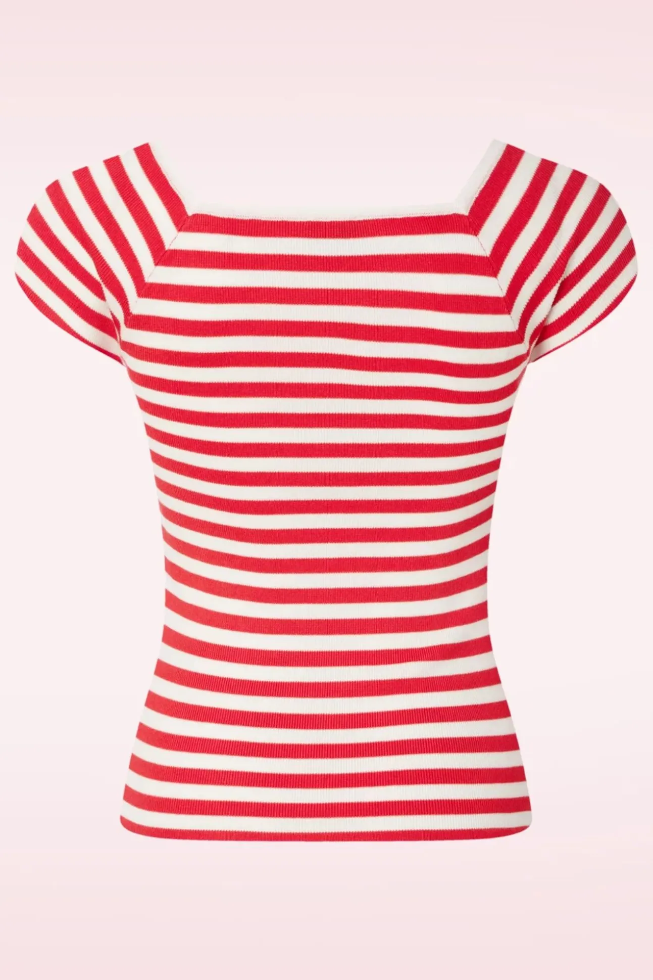 Audrey Gestreepte Top In Blossom