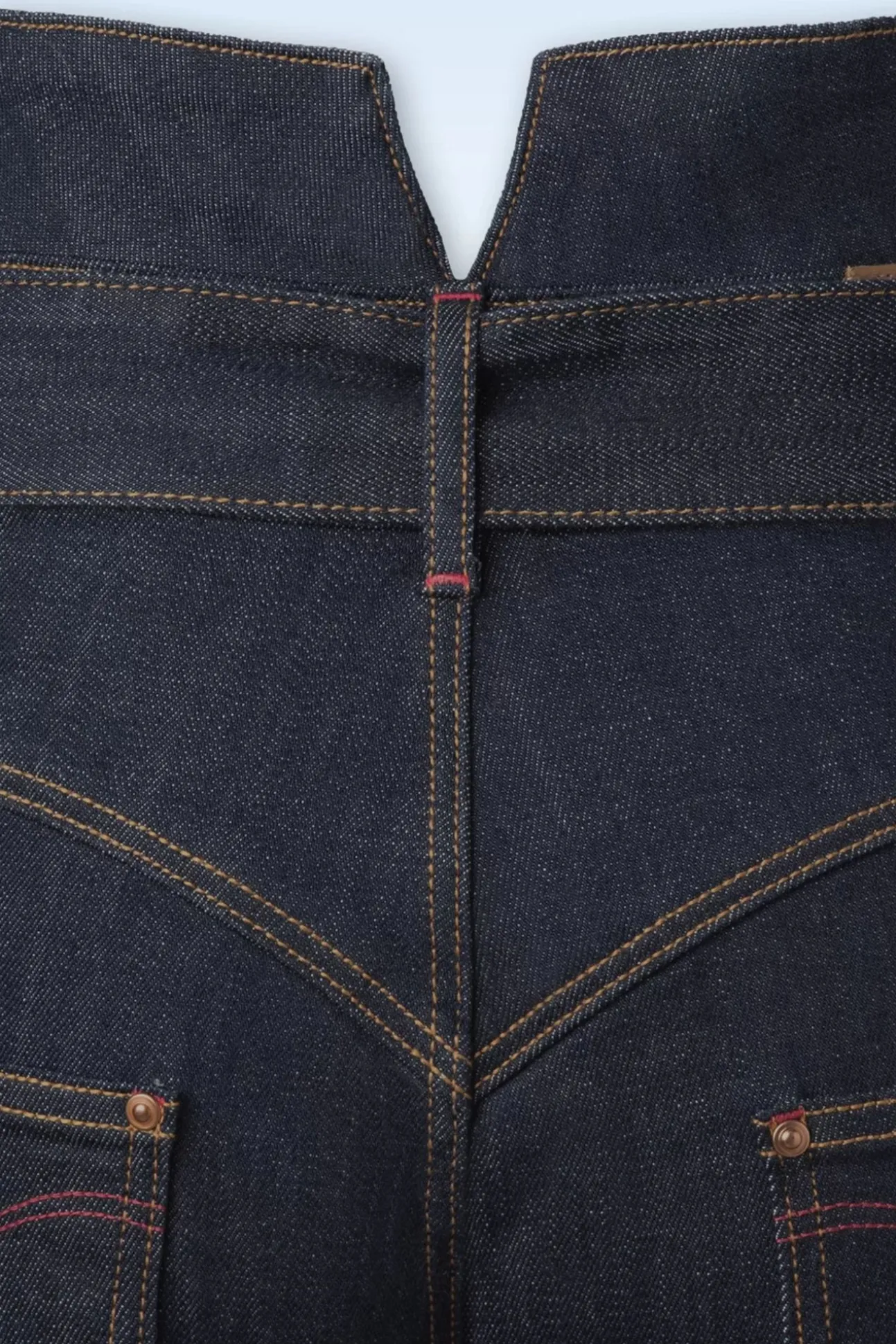 Babe Skinny Jeans Met Hoge Taille In Donkerblauw