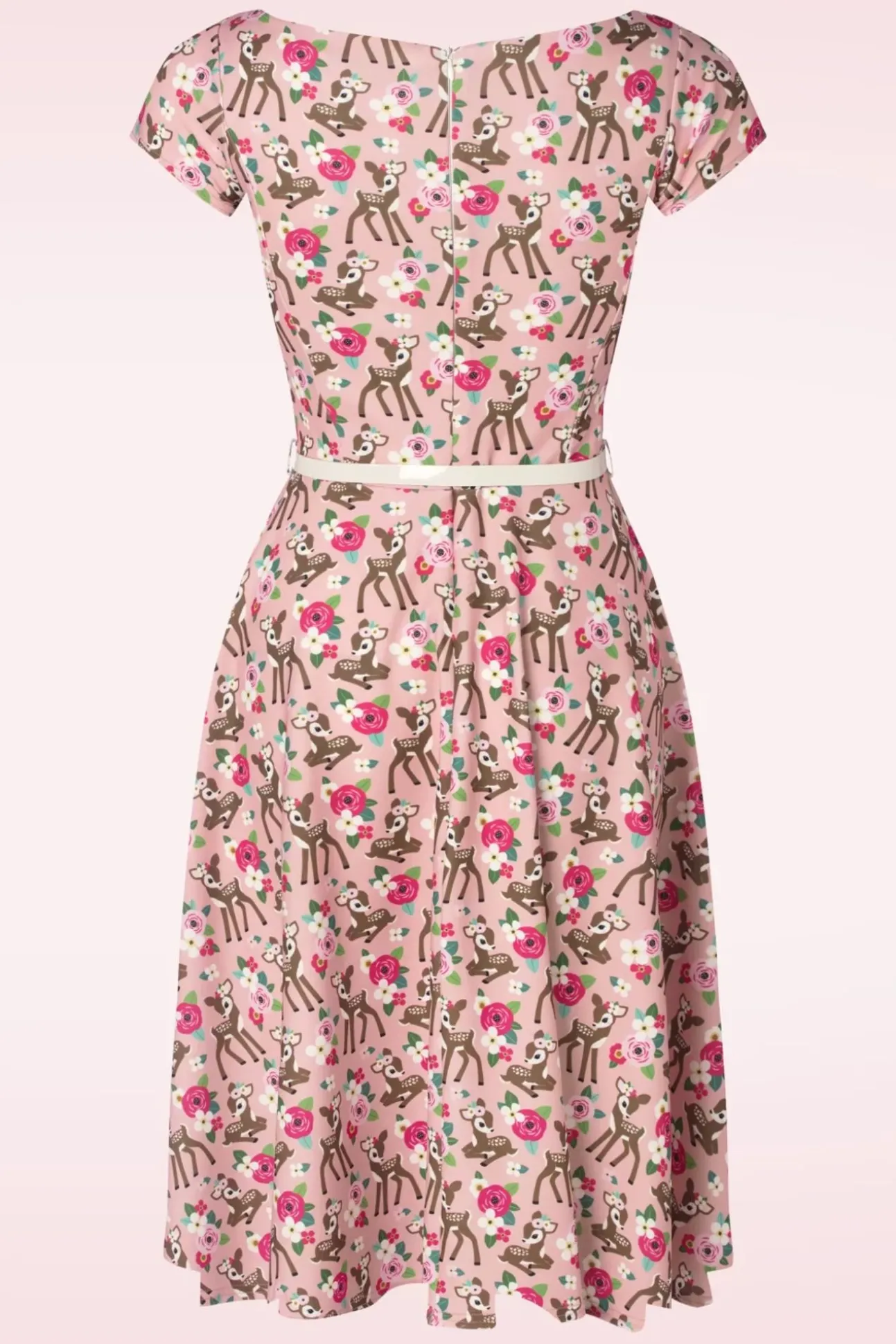 Bambi Swing Jurk In Roze