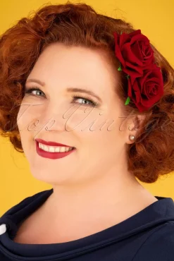 Be My Valentine Haarspeld In Rood