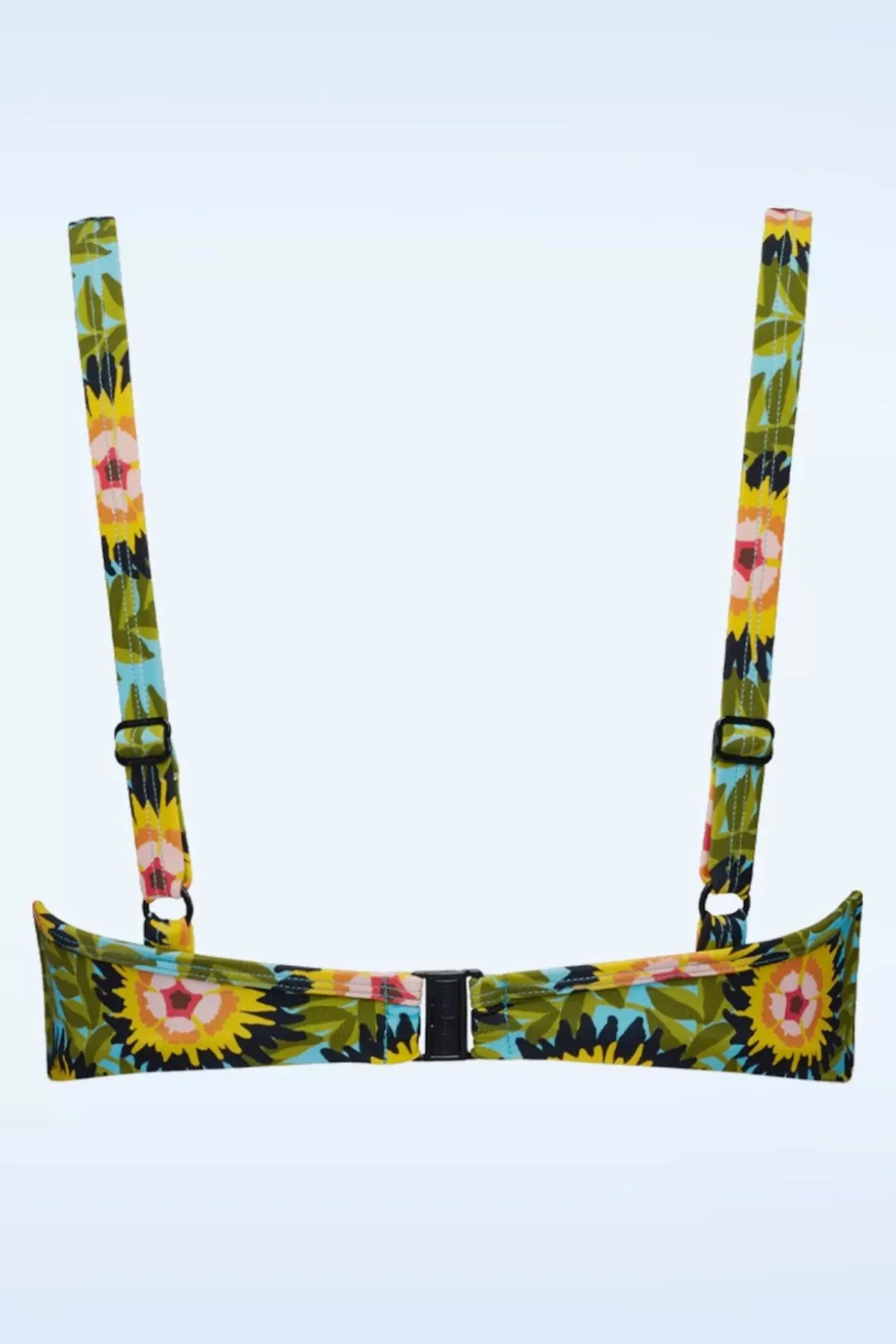 Bellini Flower Balconette Bikini Top In Multi