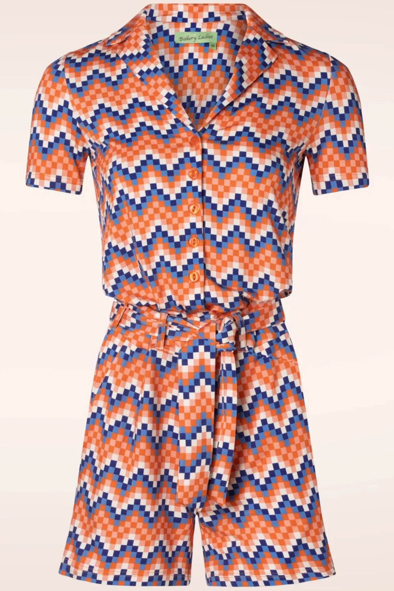 Bibi Playsuit In Ministeck Kobalt