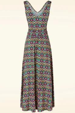 Blondy Maxi Jurk In Ethnic