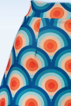 Bobby Retro Rok In Cirkel Geo Print