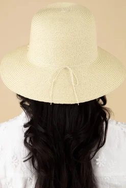 Cisi Stro Bucket Hoed In Naturel