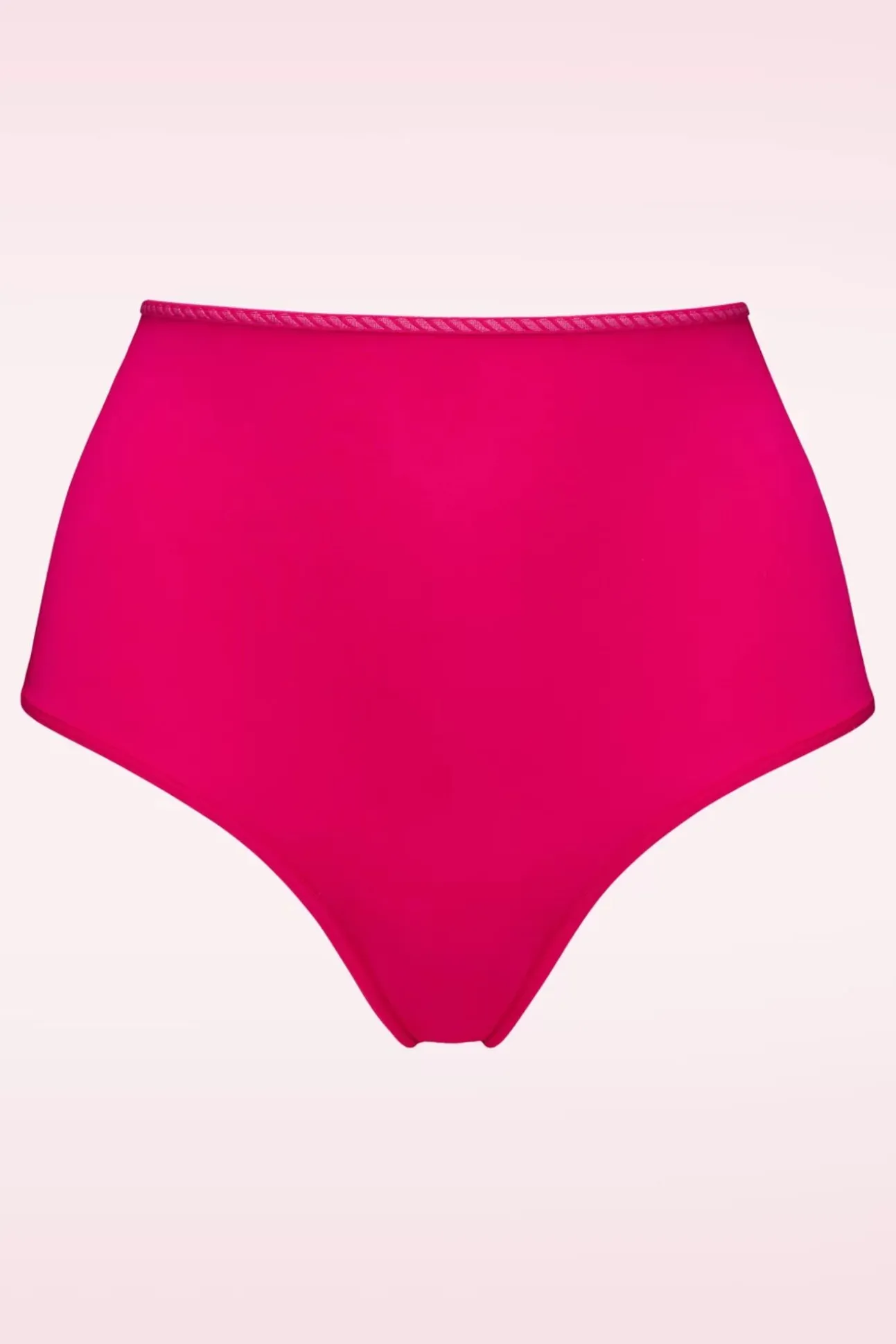 Dame De Paris High Waist Slip In Azalea Rood