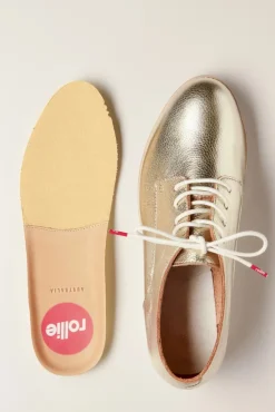 Derby Super Soft Schoenen In Lichtgoud