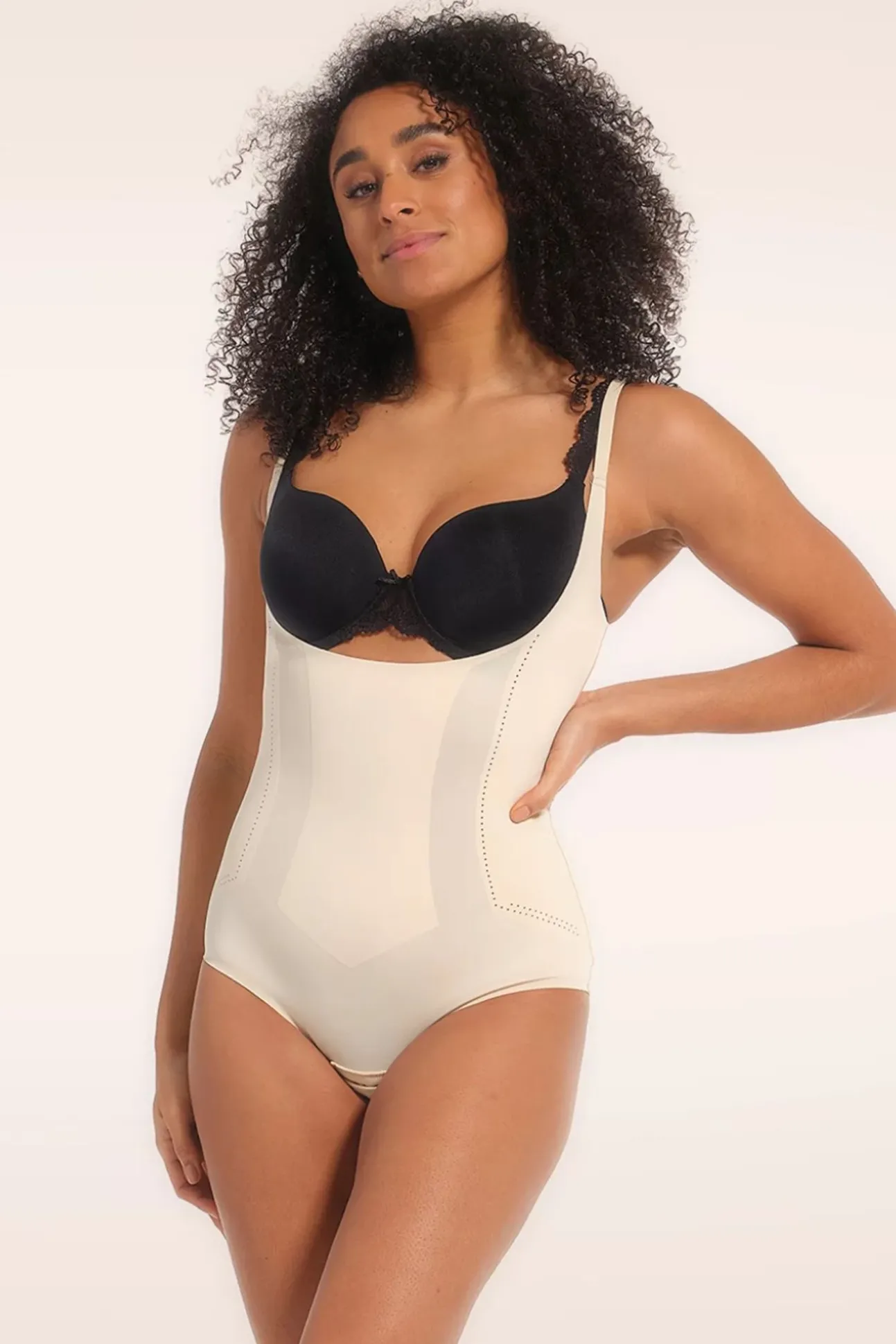 Dream Shaper Body Briefer In Latte