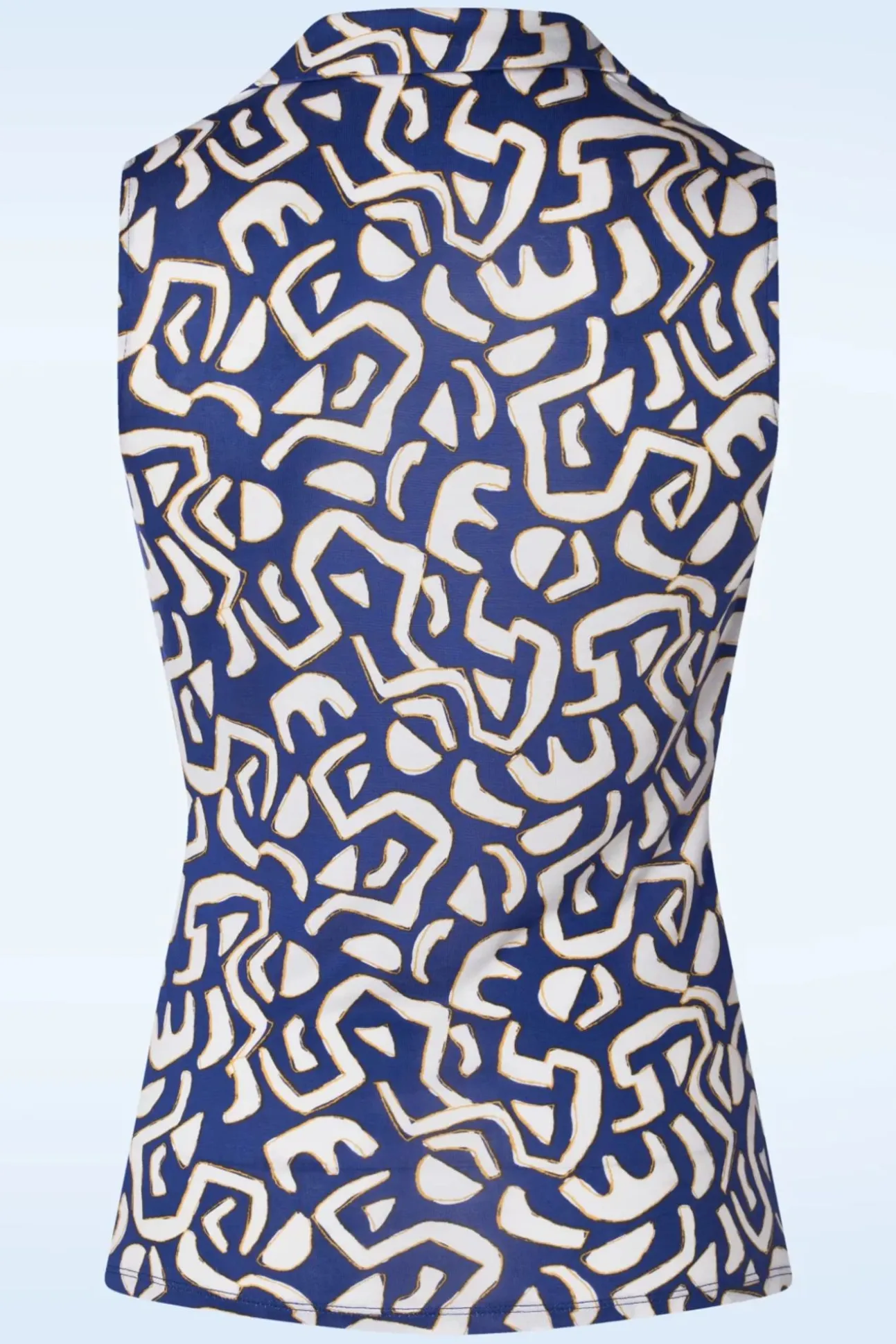 Eden Top In Blauw