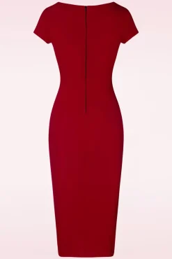 Effen Jurk In Rood