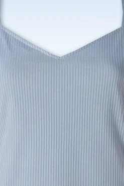 Fara Top In Blauw