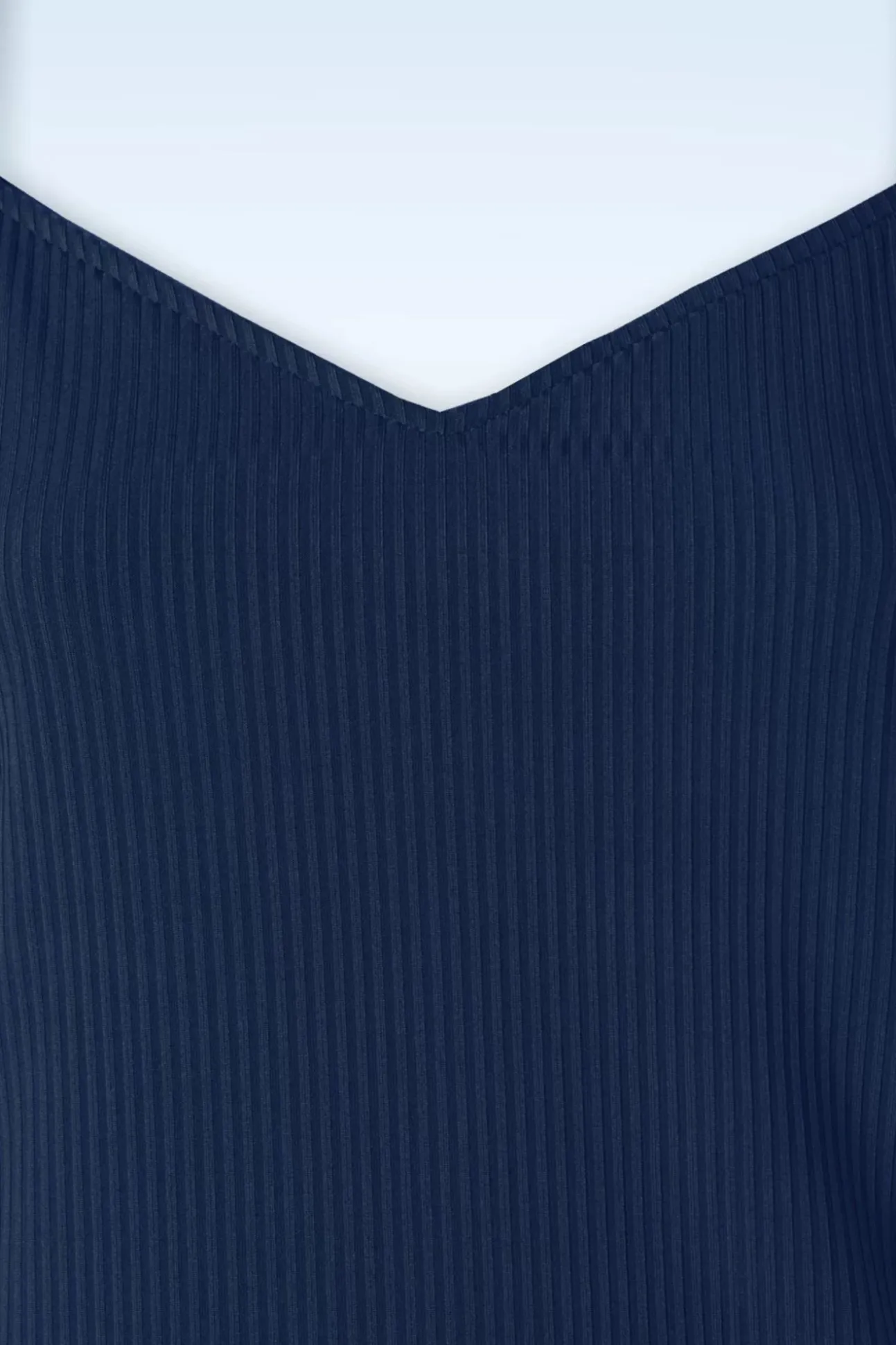 Fara Top In Marineblauw
