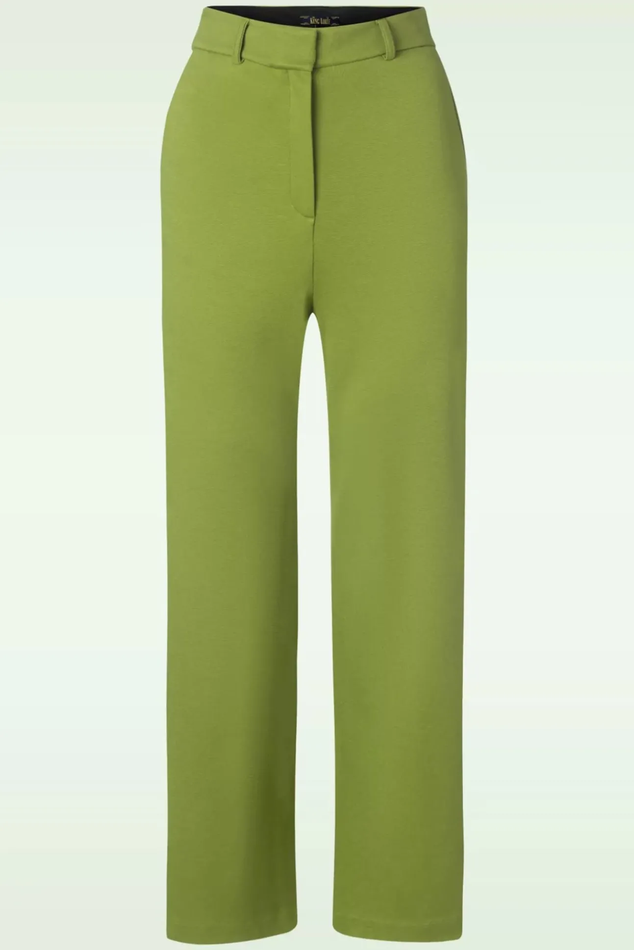 Federica Milano Uni Broek In Woodbine Groen