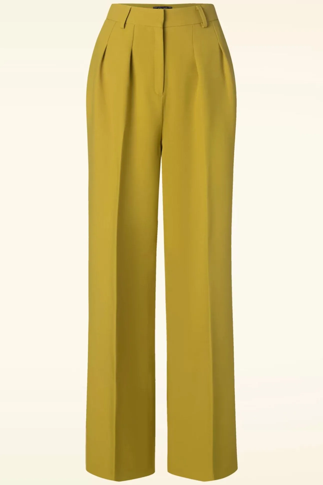 Fintan Simonet Pantalon In Sulphur Geel