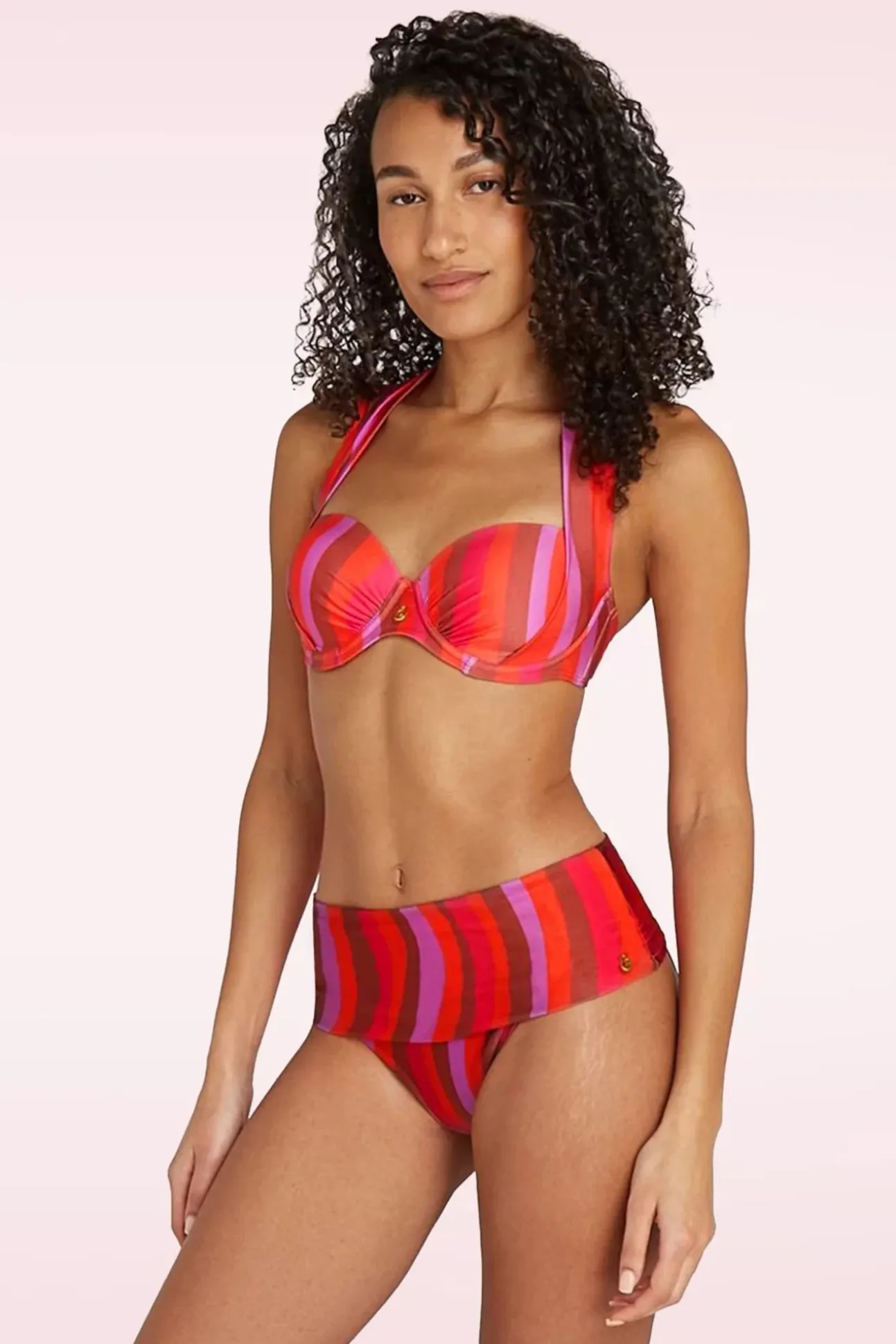 Flipover Shiny Waves Bikinibroekje In Multi