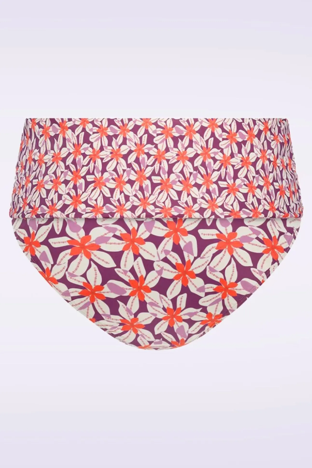 Flipover Summer Flowers Bikinibroekje In Paars