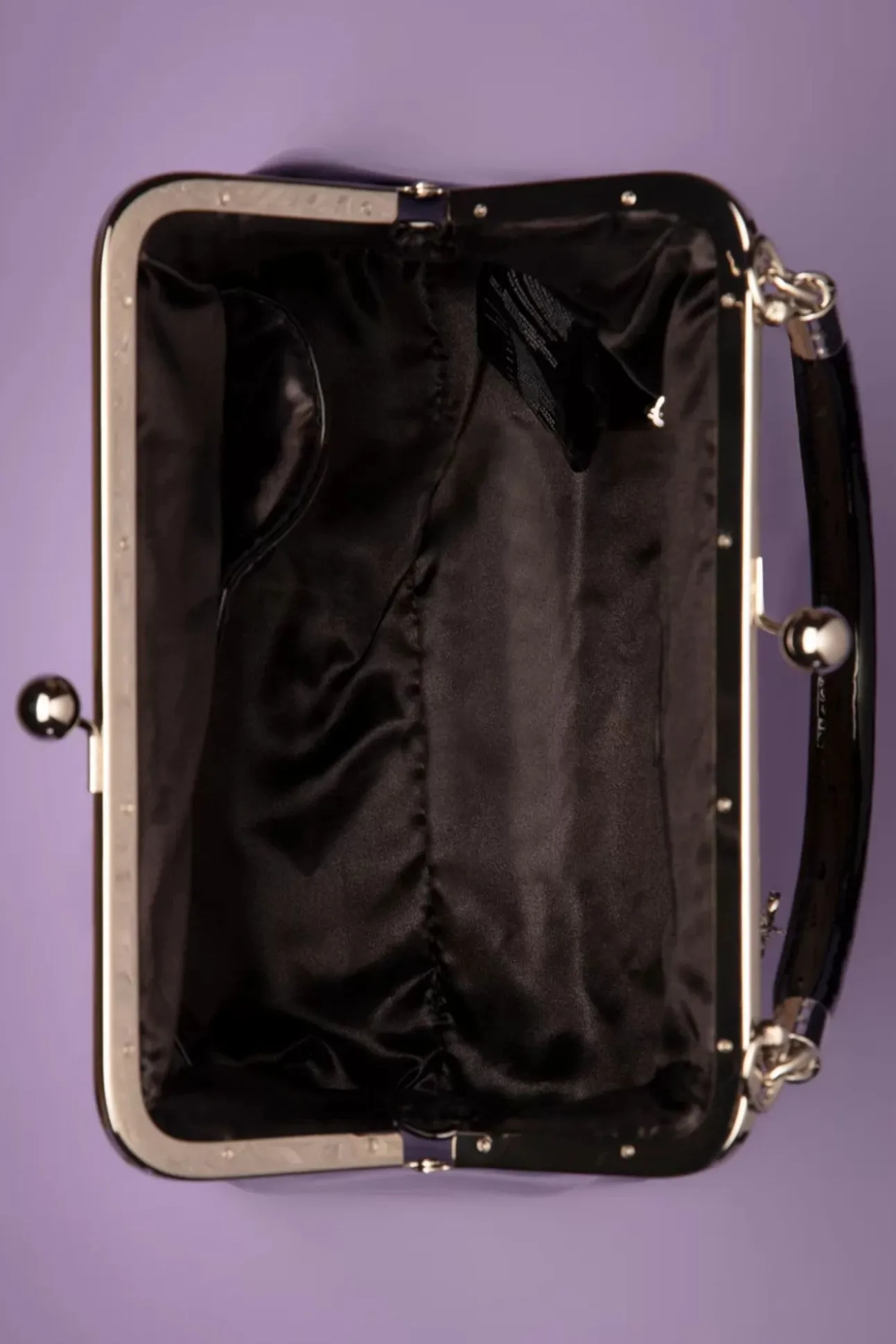Frances Polka Star Tas In Zwart En Blush