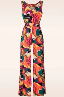Frida Jumpsuit Aurelio In Shell Oranje
