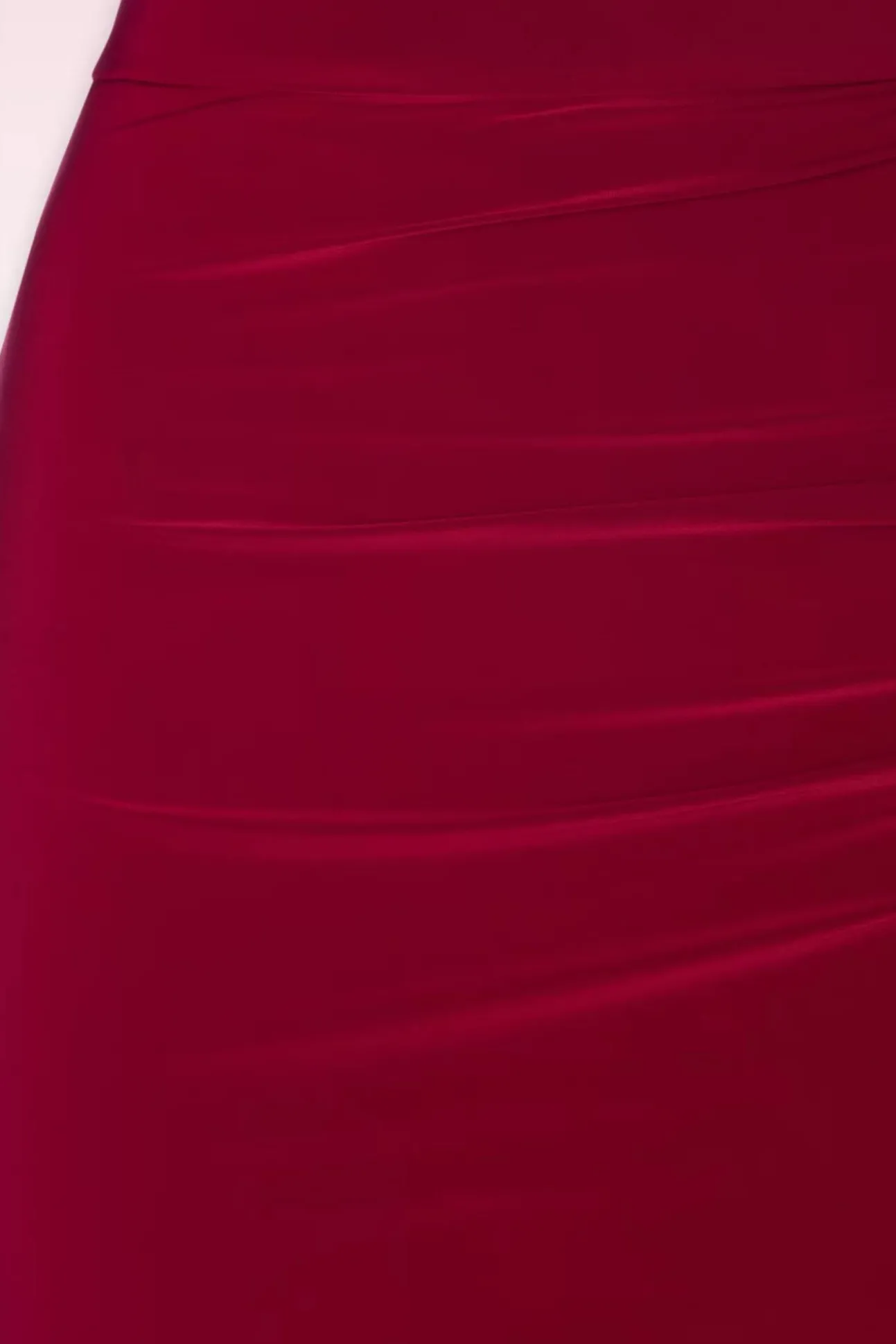 Gianna Ruffle Pencil Rok In Rood