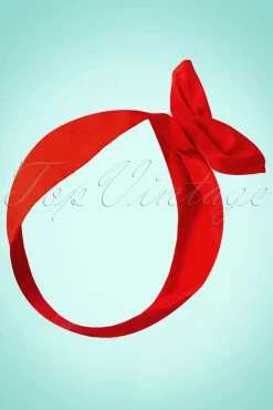 Haarsjaal In Rood