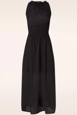 Hannah Maxi Jurk In Zwart