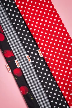 I Want Polkadots In My Hair Sjaal In Zwart