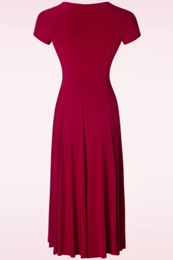 Isabella Swing Jurk In Rood