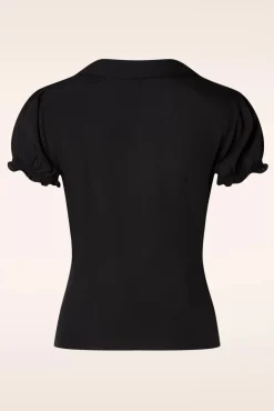 Jane Blouse In Zwart