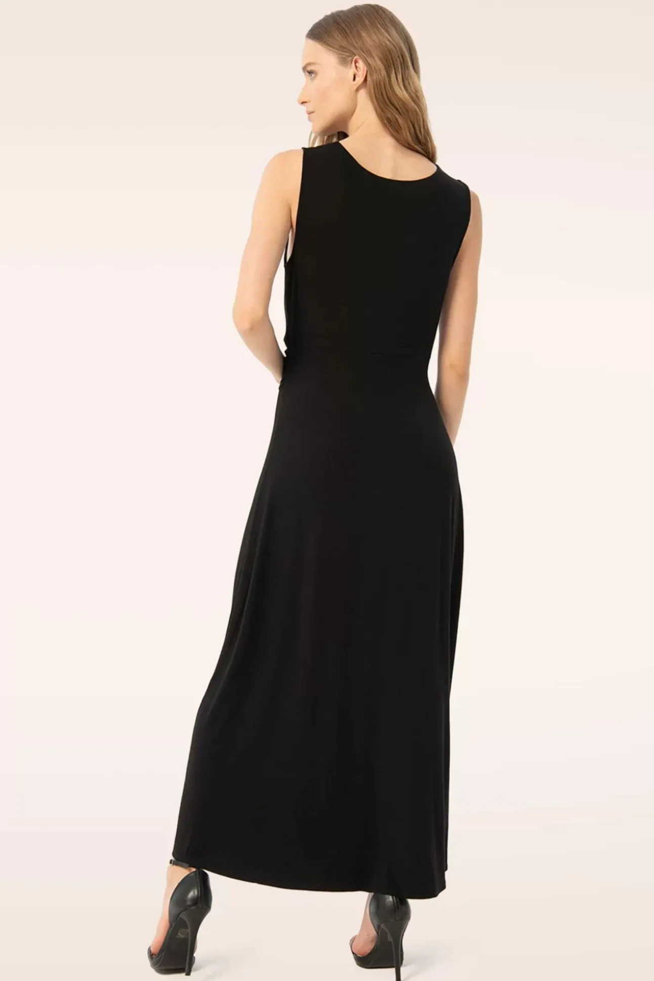 Jasmine Maxi Jurk In Zwart
