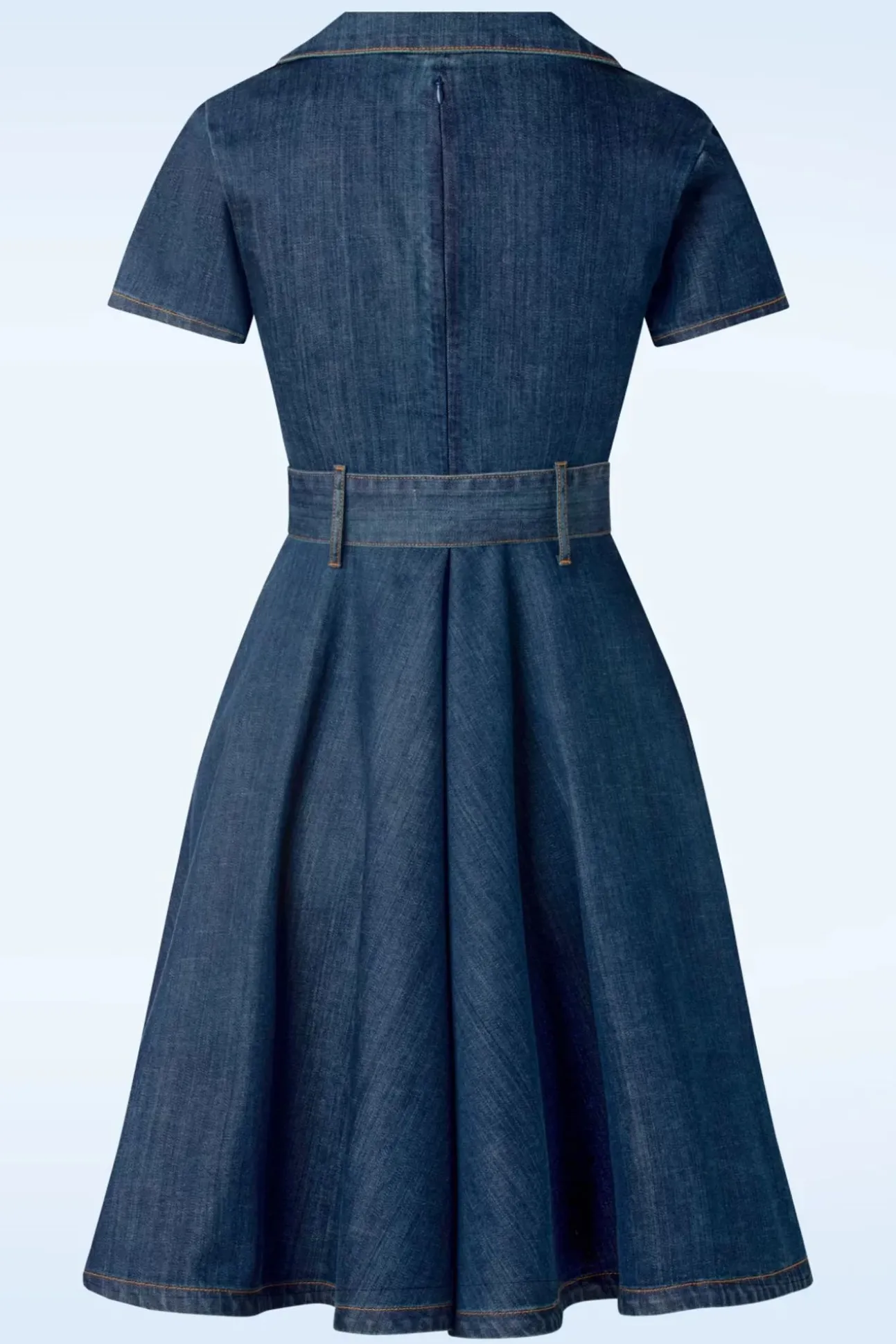 Jodie Swing Jurk In Blauw