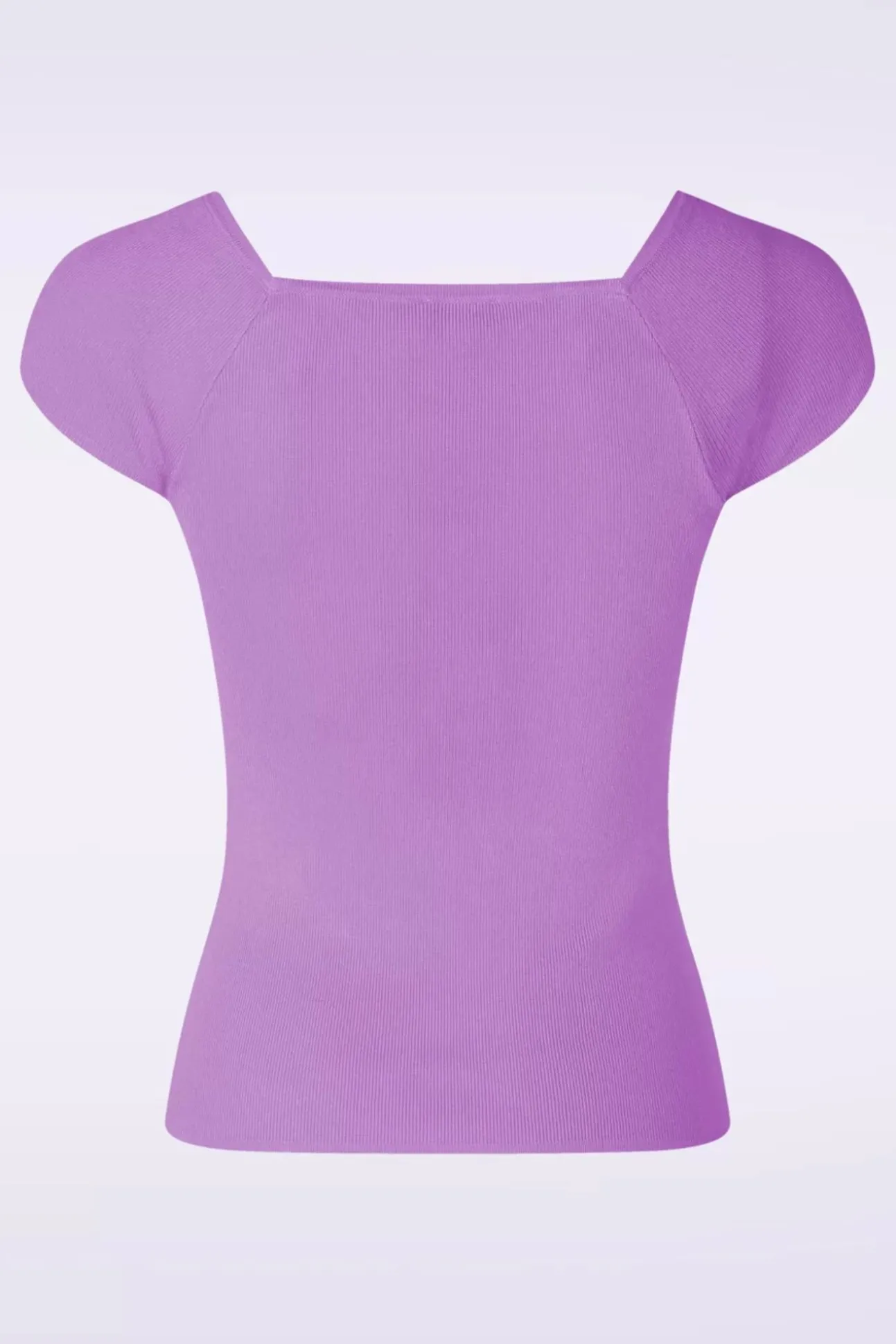 Kaylie Top In Dauwbes Paars