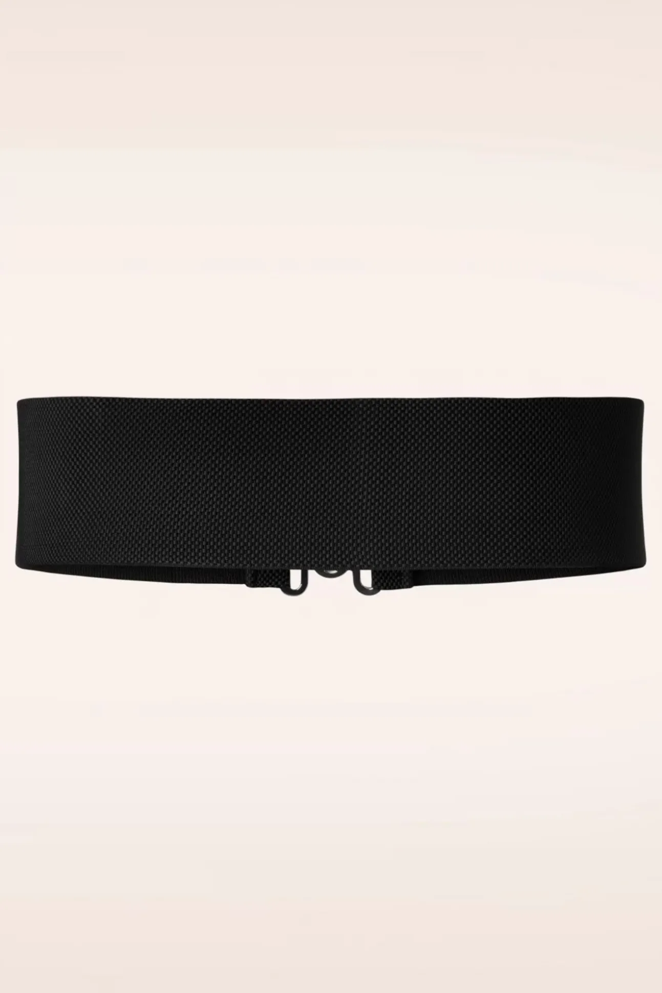 Lauren Vintage Stretchriem In Zwart
