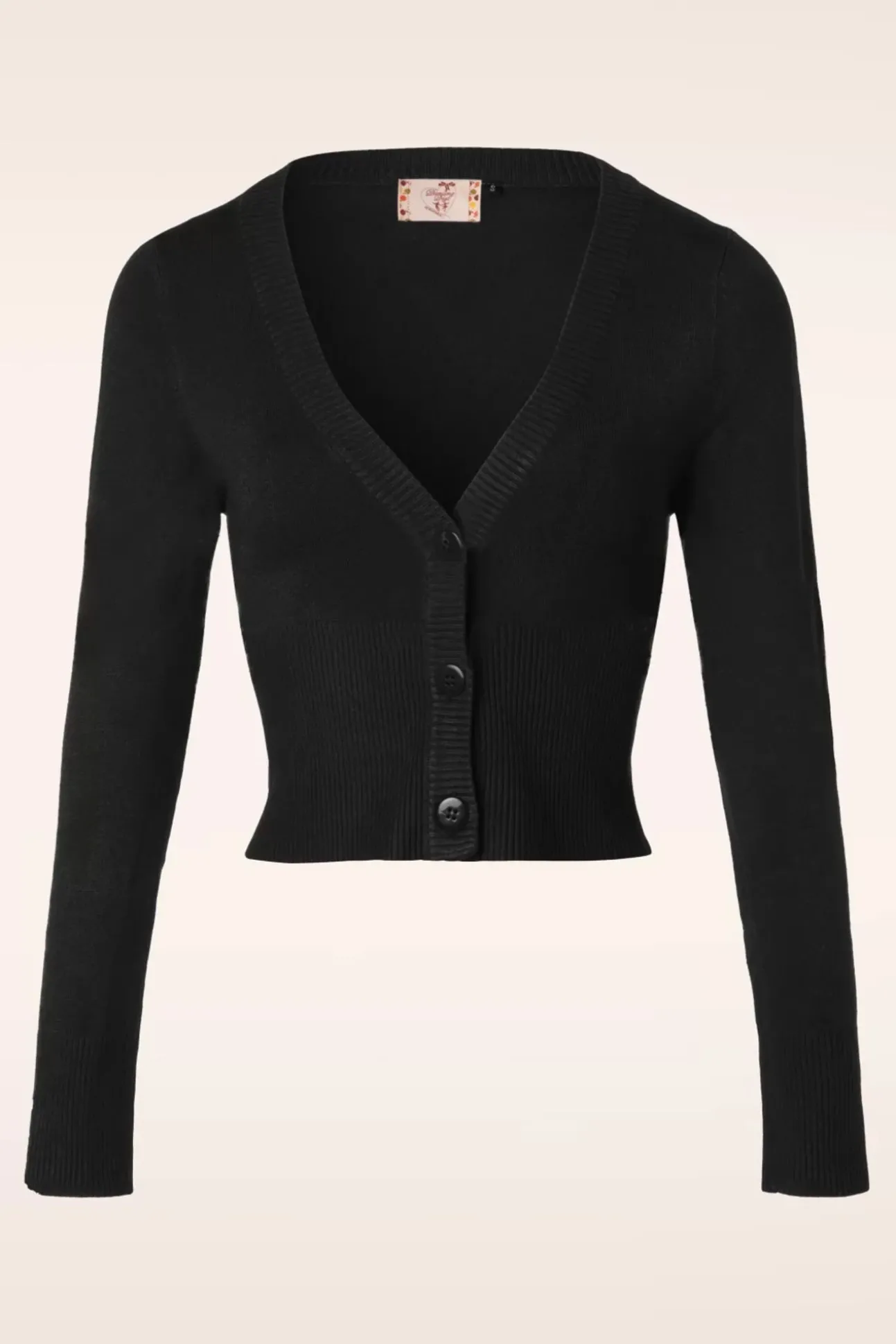 Let's Go Dancing Vest In Zwart