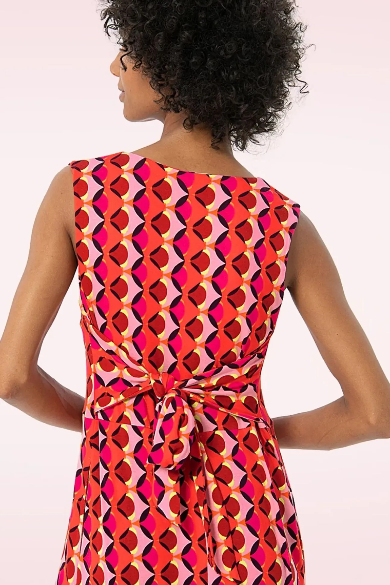 Lia Maxi Jurk In Fuchsia