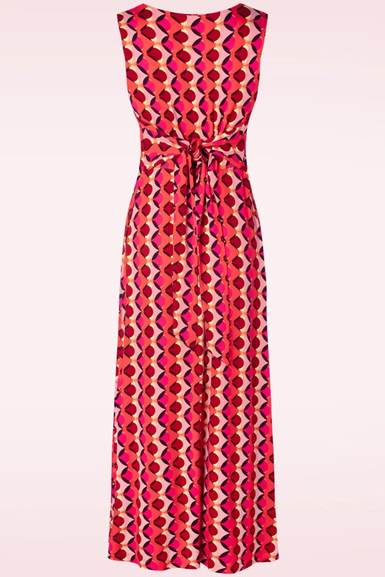 Lia Maxi Jurk In Fuchsia