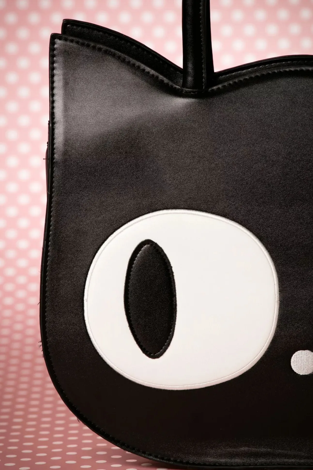 Lizzy De Big Eyed Cat Tas In Zwart
