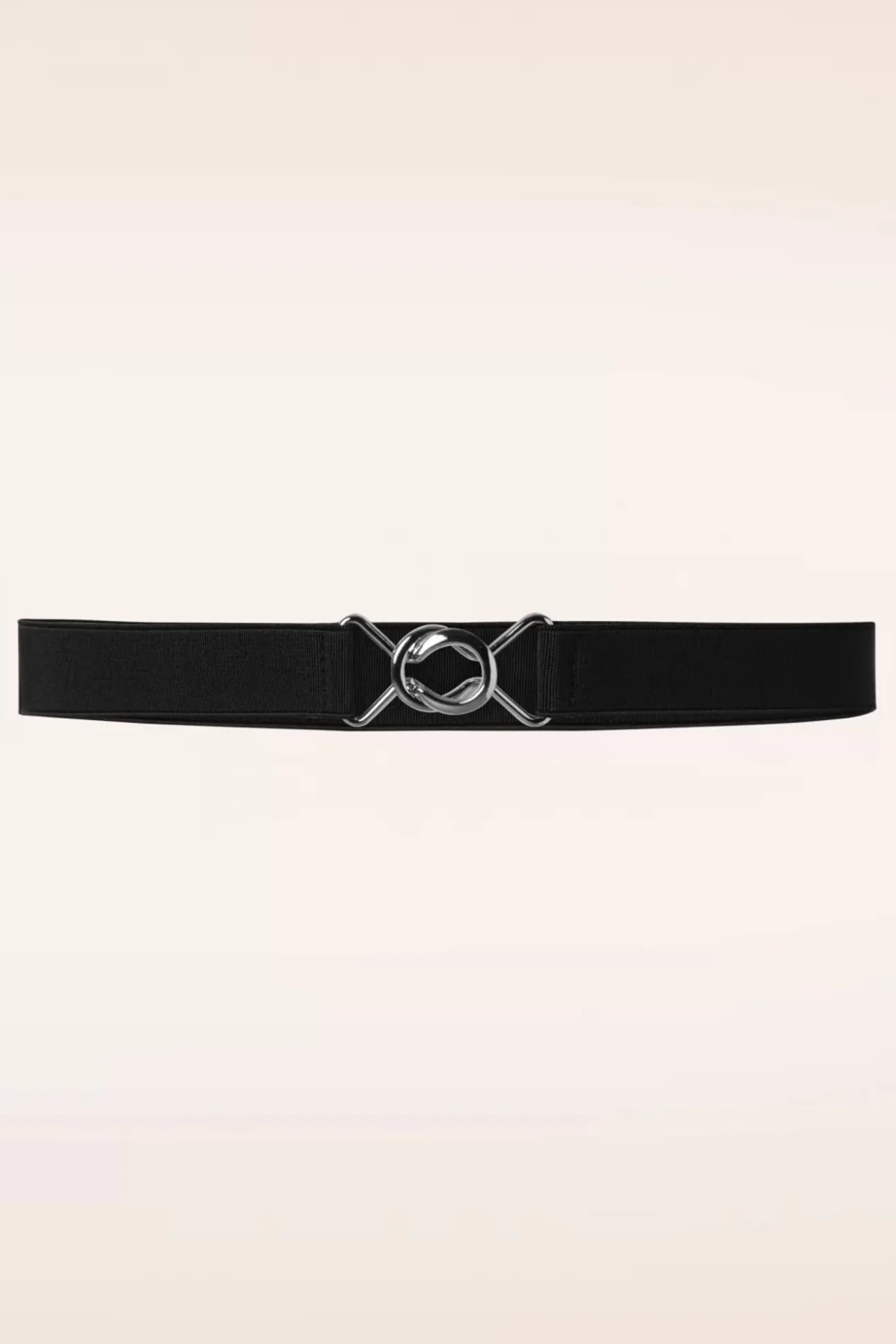 Macha Stretch Riem In Zwart
