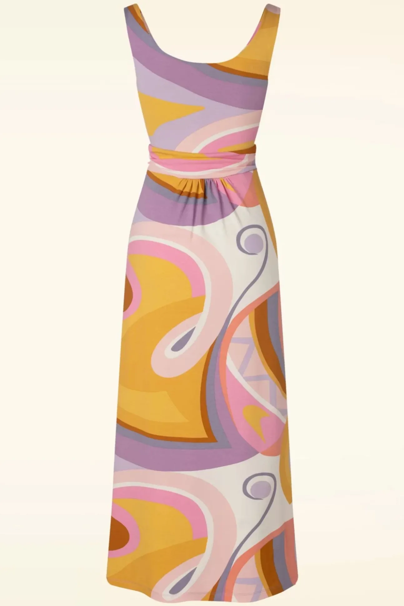Macie Maxi Jurk In Sixties Lavender