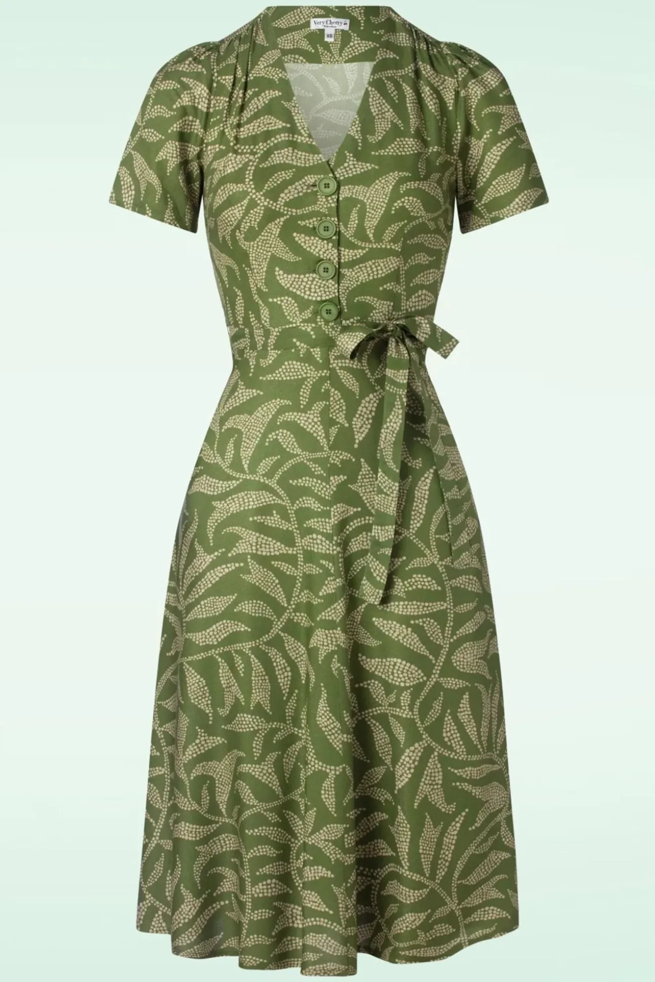 Magnolia Celebes Jurk In Groen