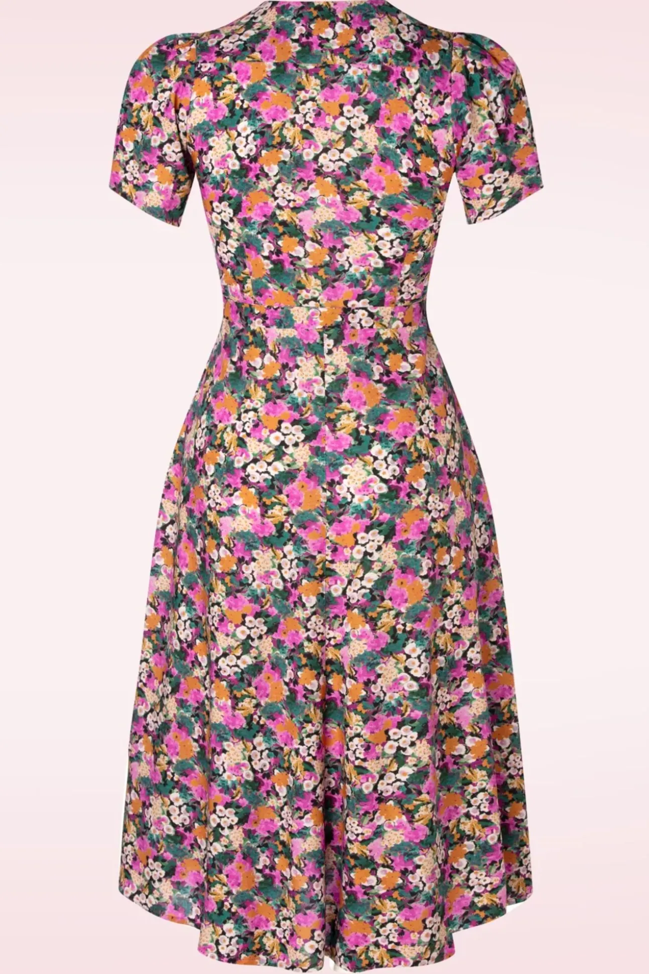 Magnolia Jurk In Botanica Rose