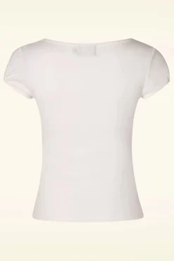 Mia Top In Ivoorwit