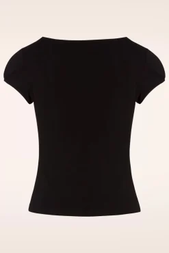 Mia Top In Zwart