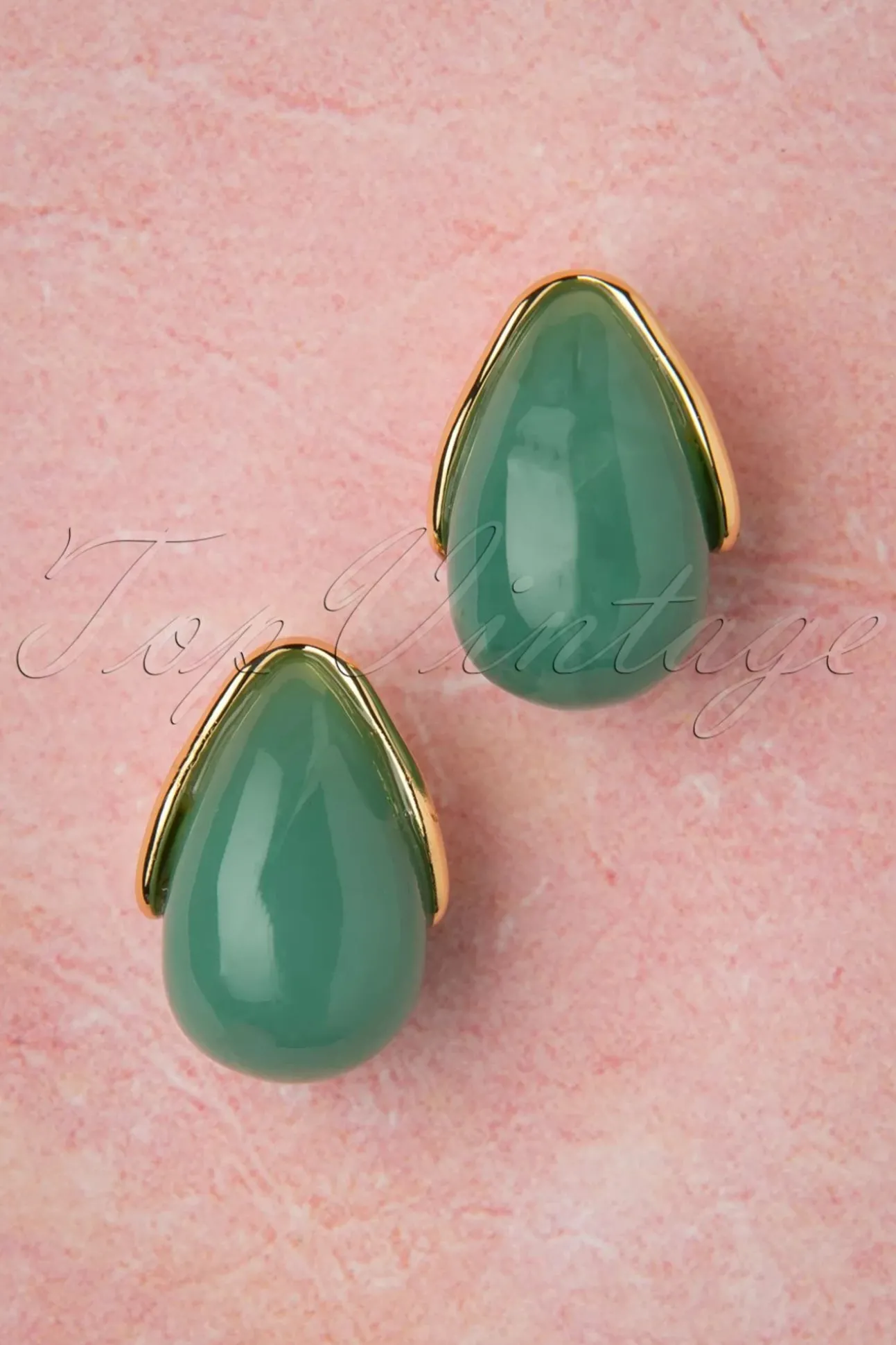 Molly Oorbellen In Goud En Groen