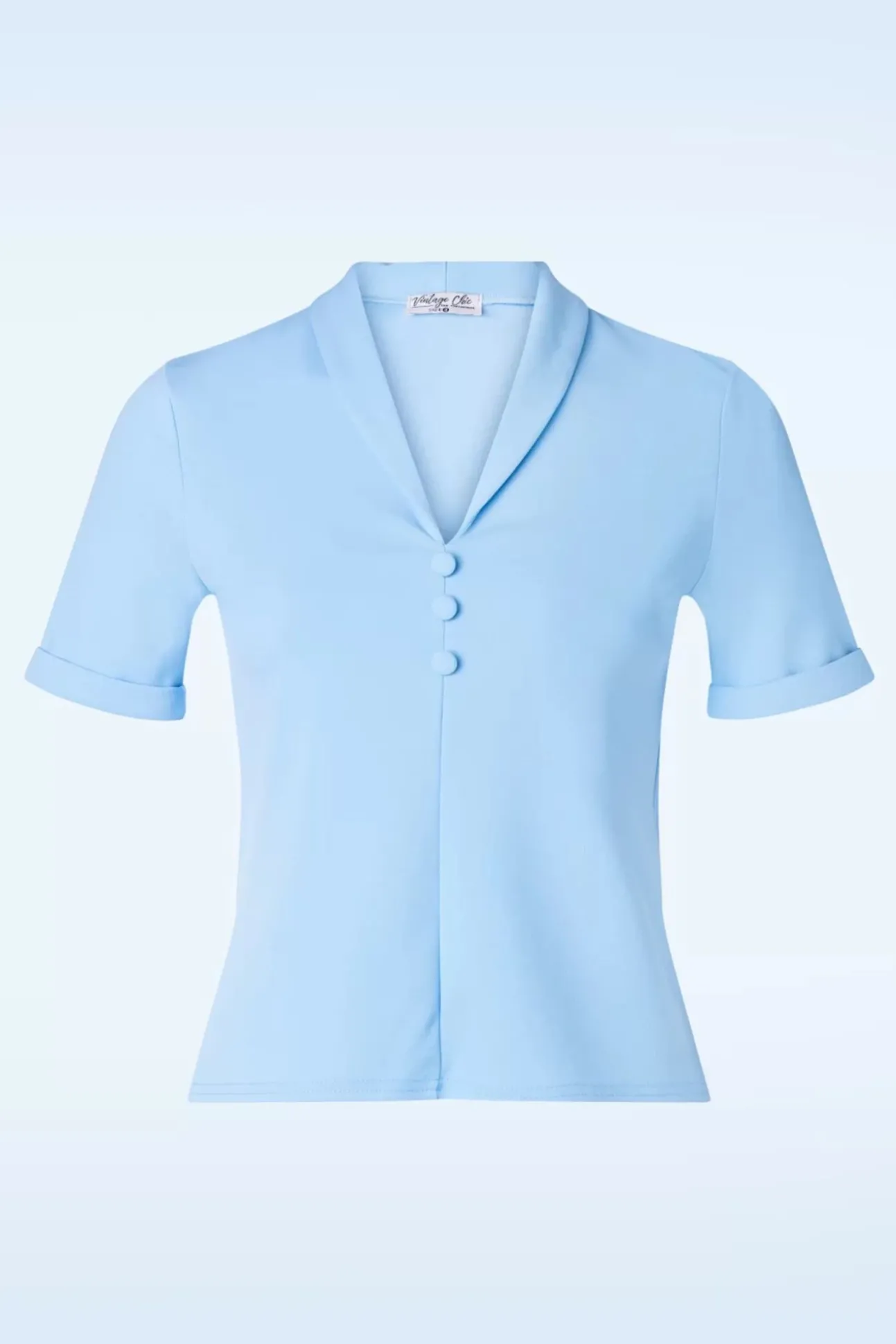 Molly Top In Hemelsblauw