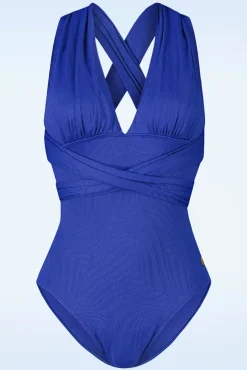 Multiway Badpak In Blue Waves