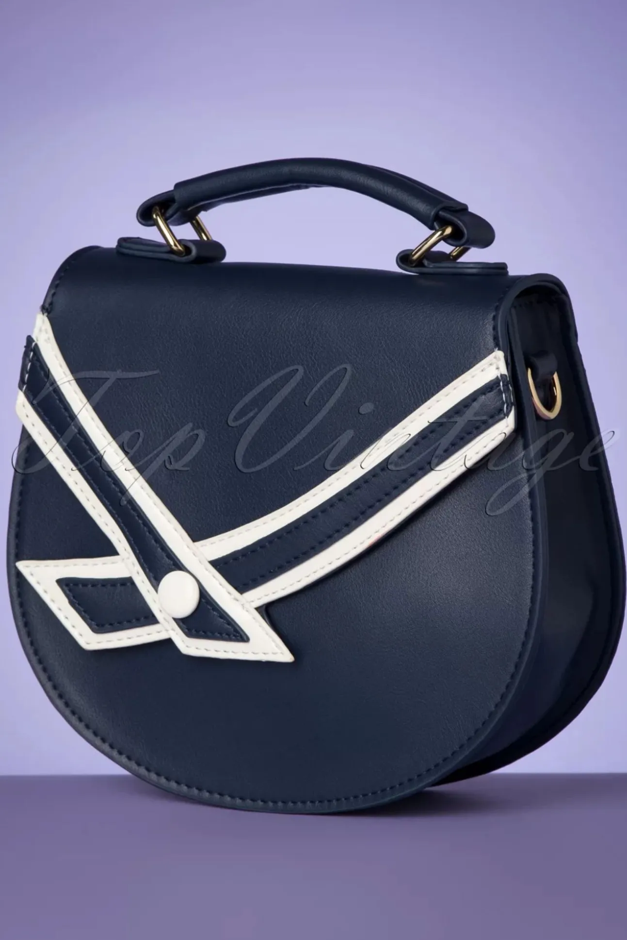 Nautical Kelly Lee Handtas In Marineblauw