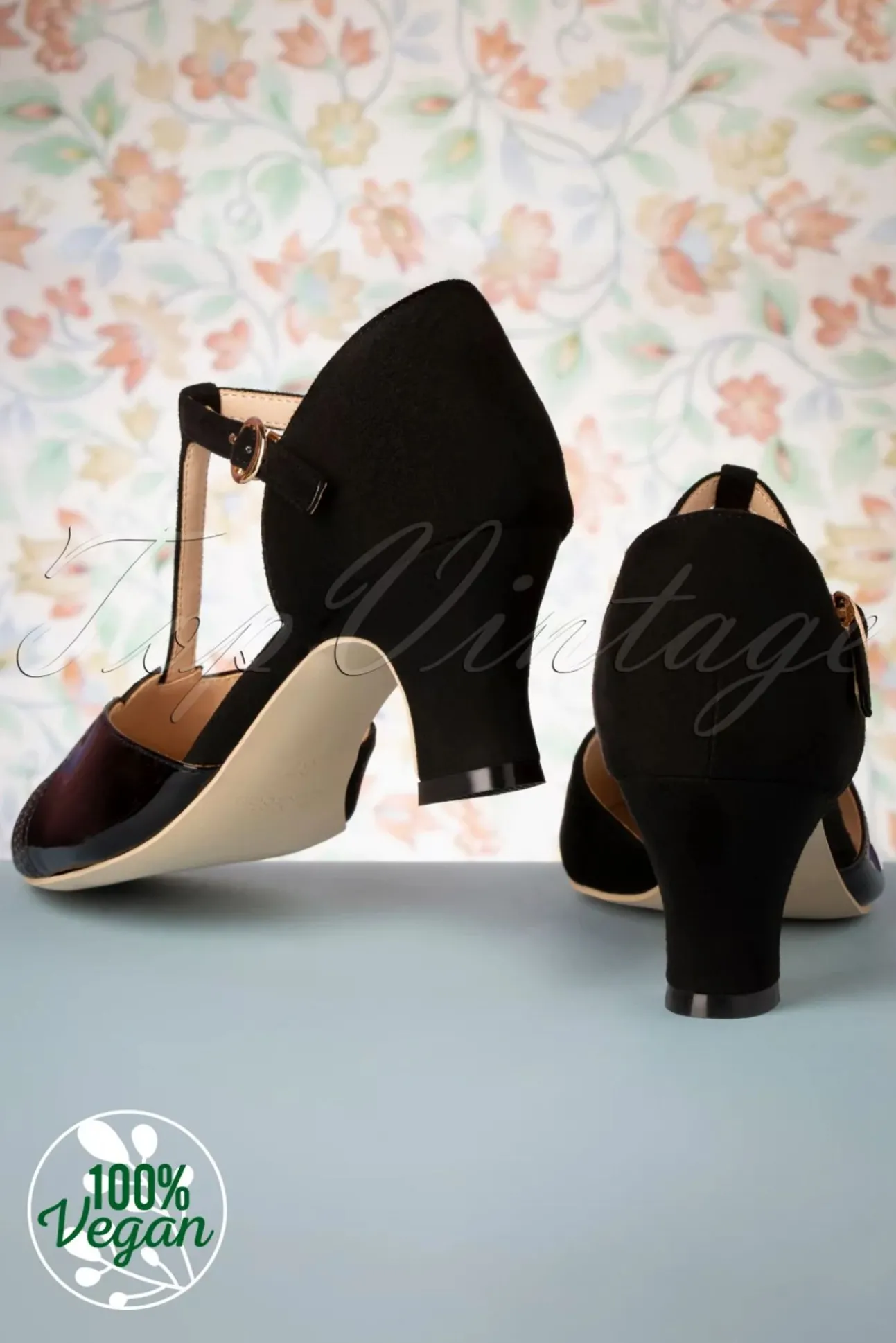 New York Luxe Pumps In Zwart