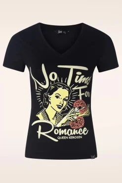 No Time T-Shirt In Zwart